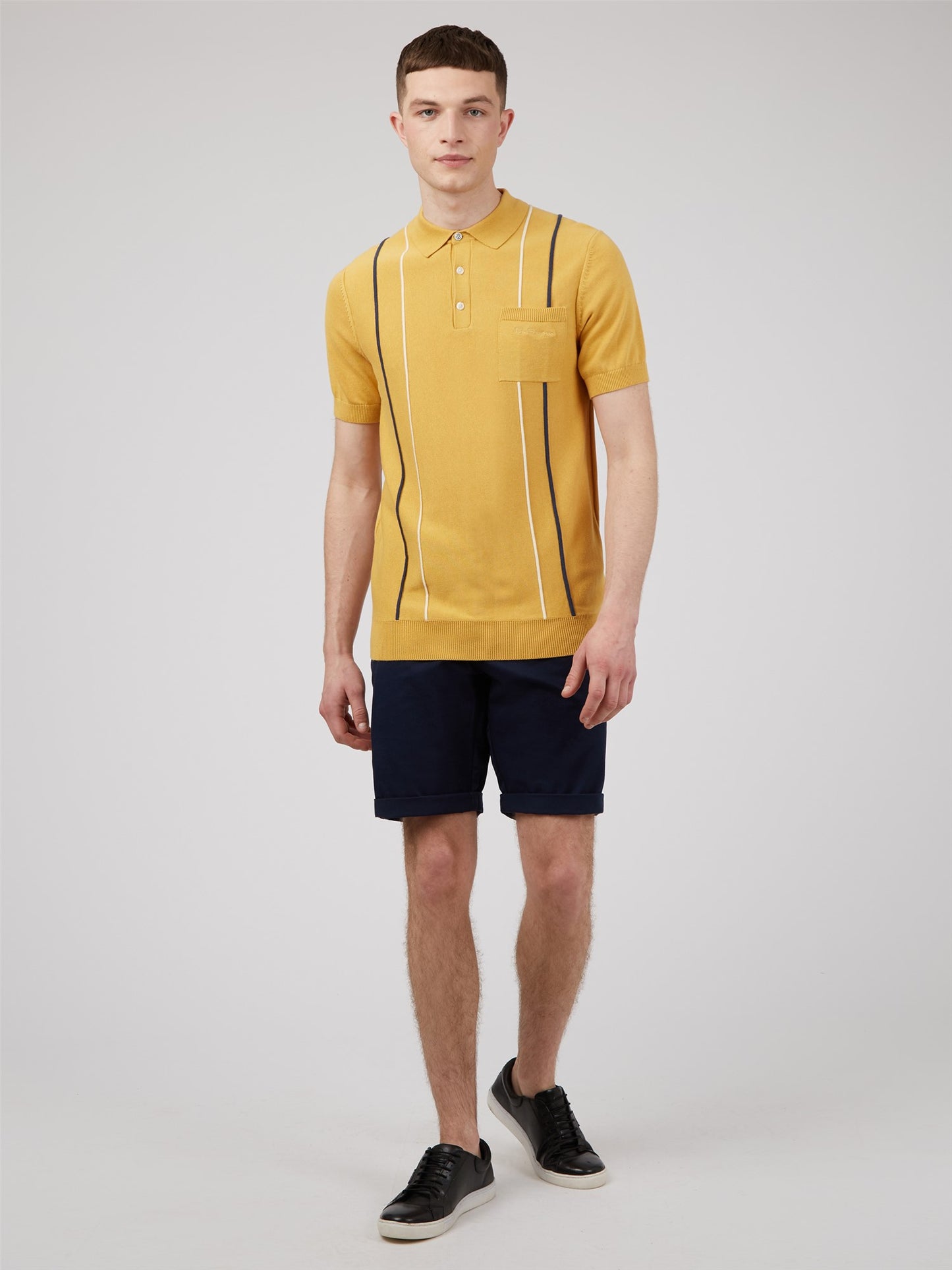 Ben Sherman - Signature Cotton Chino Shorts - Dark Navy