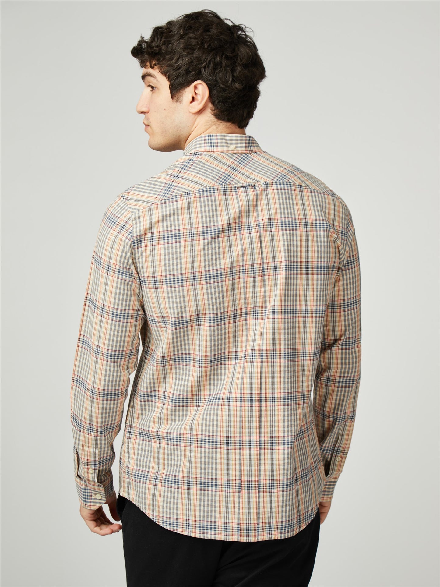 Ben Sherman - Long Sleeve Multicolour Check Shirt