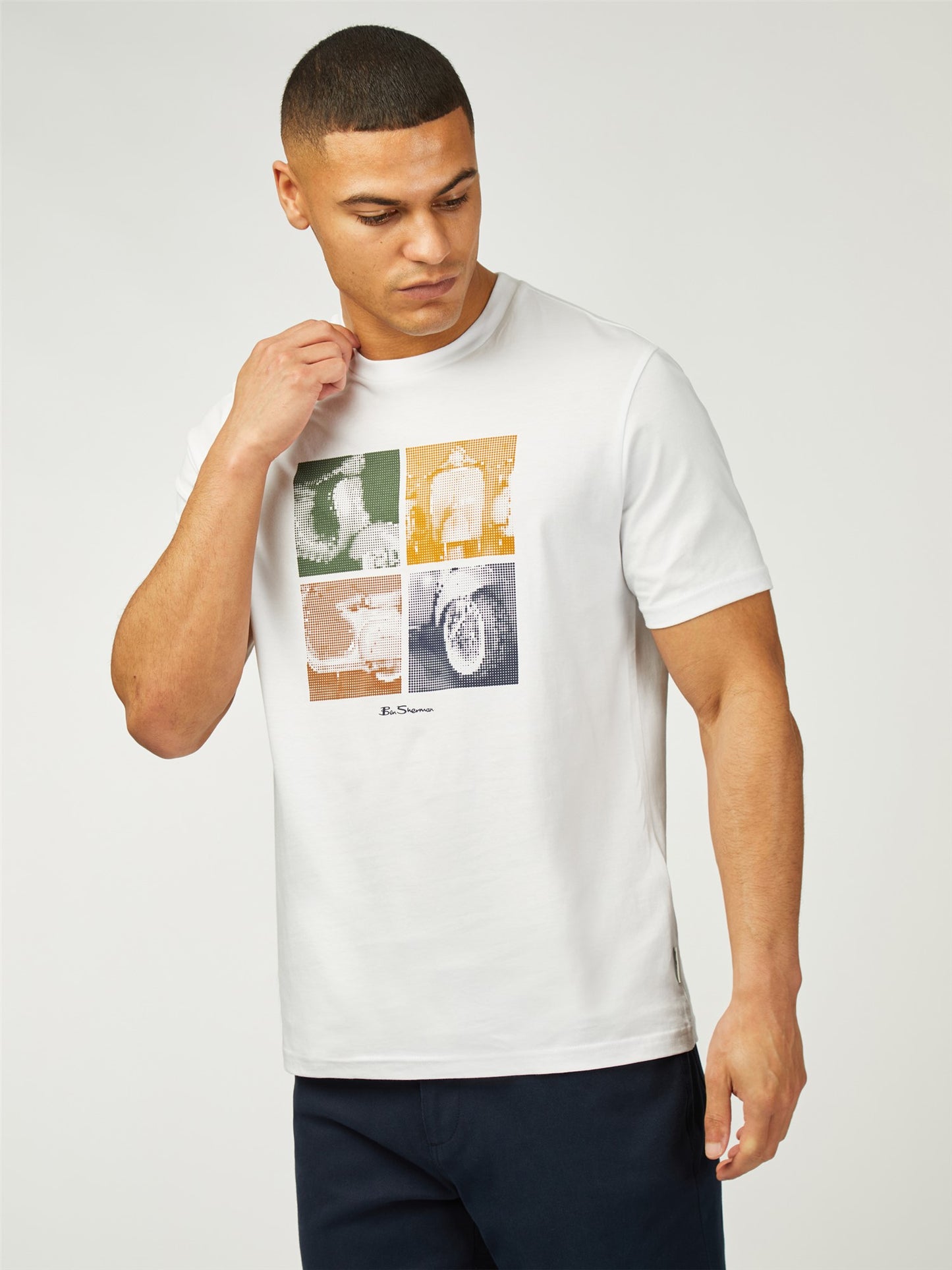 Ben Sherman - Scooter FX Tee - White