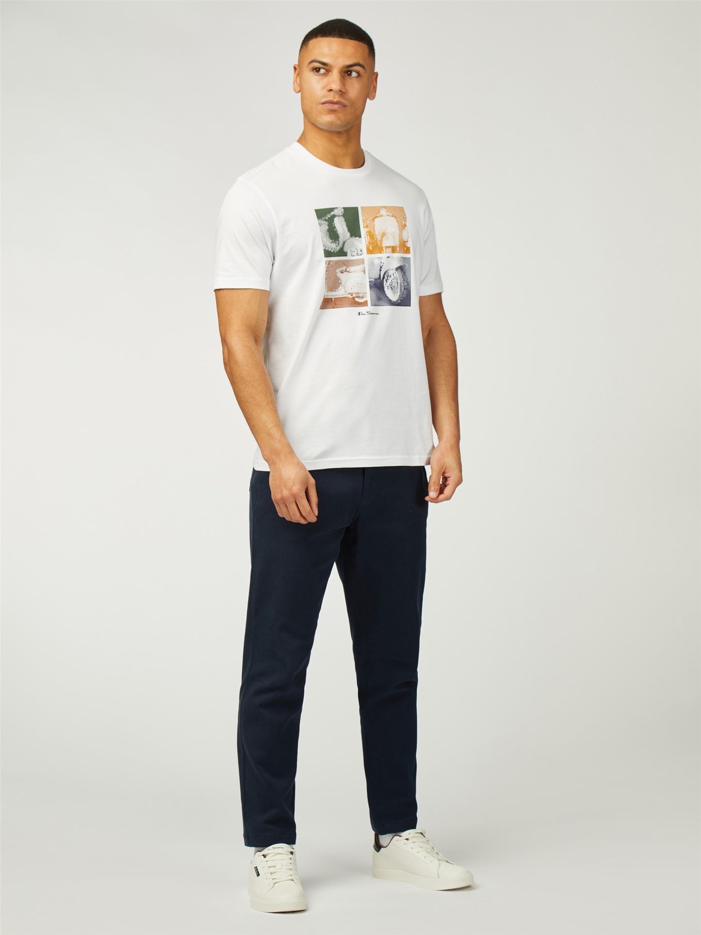 Ben Sherman - Scooter FX Tee - White