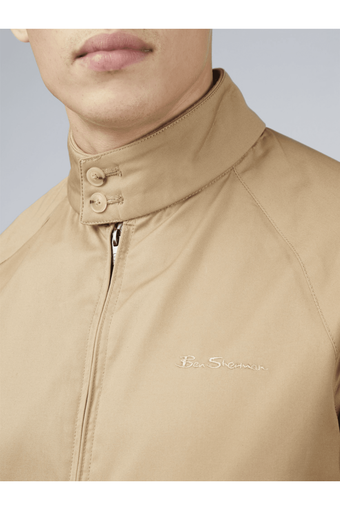 Ben Sherman - Signature Harrington Jacket - Sand