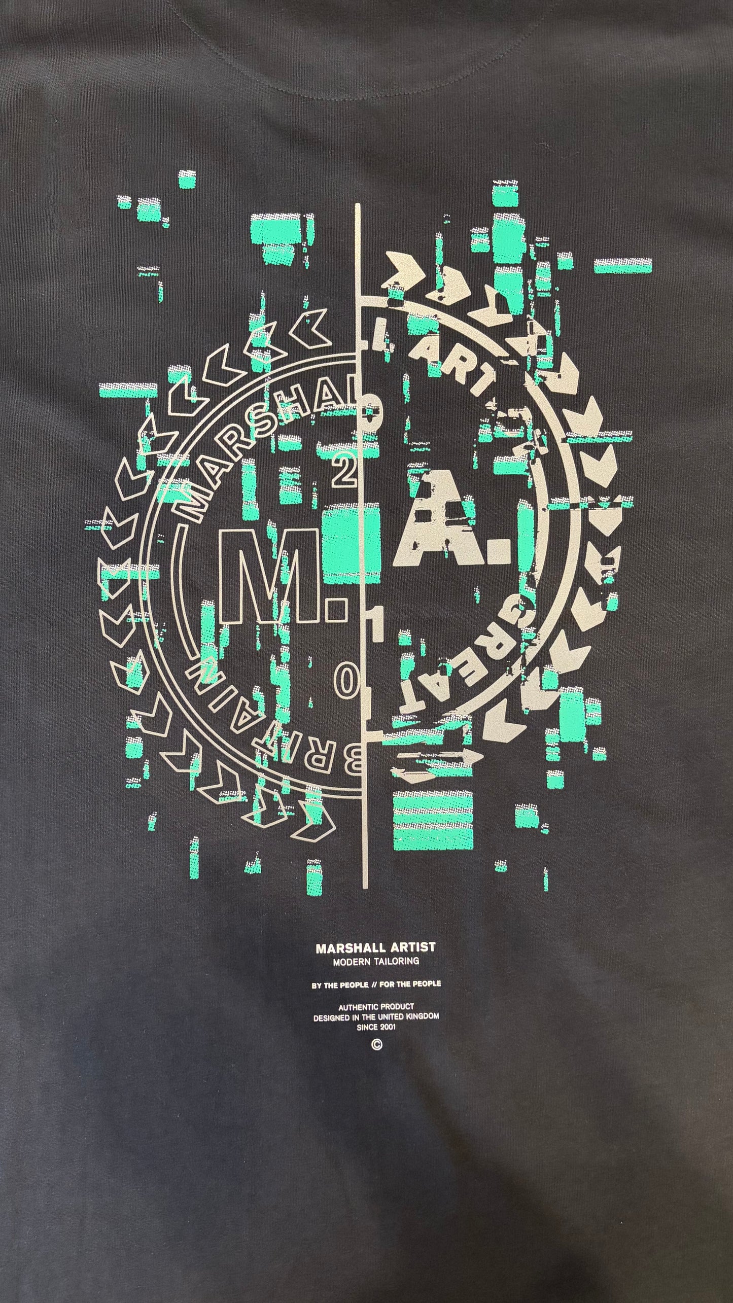 Marshall Artist | Glitch Theory T-shirt - Black