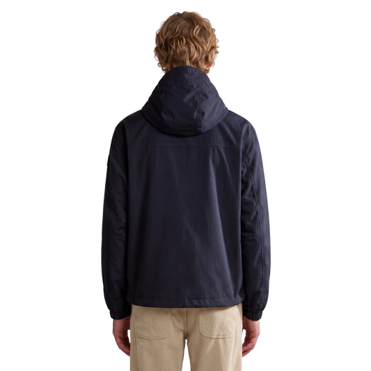 Napapijri Rainforest Next Jacket Blue Marine Back View