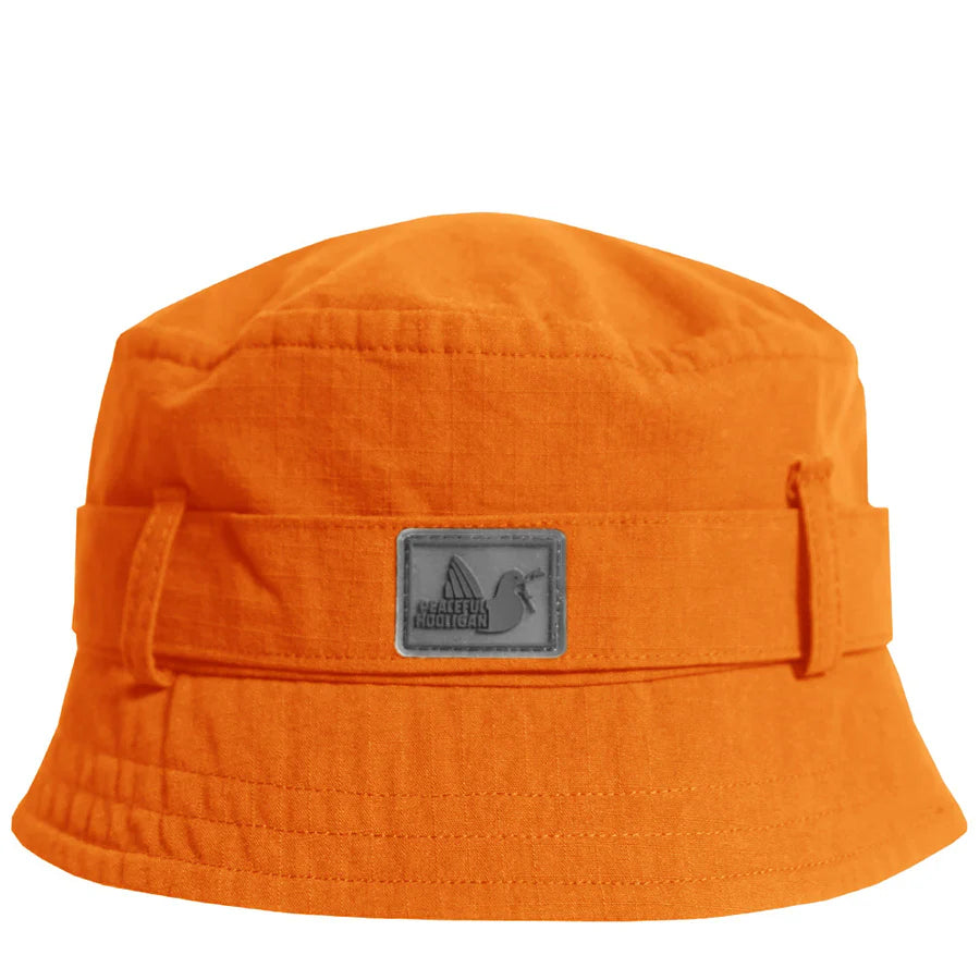 Peaceful Hooligan Cudmore Bucket Hat Orange