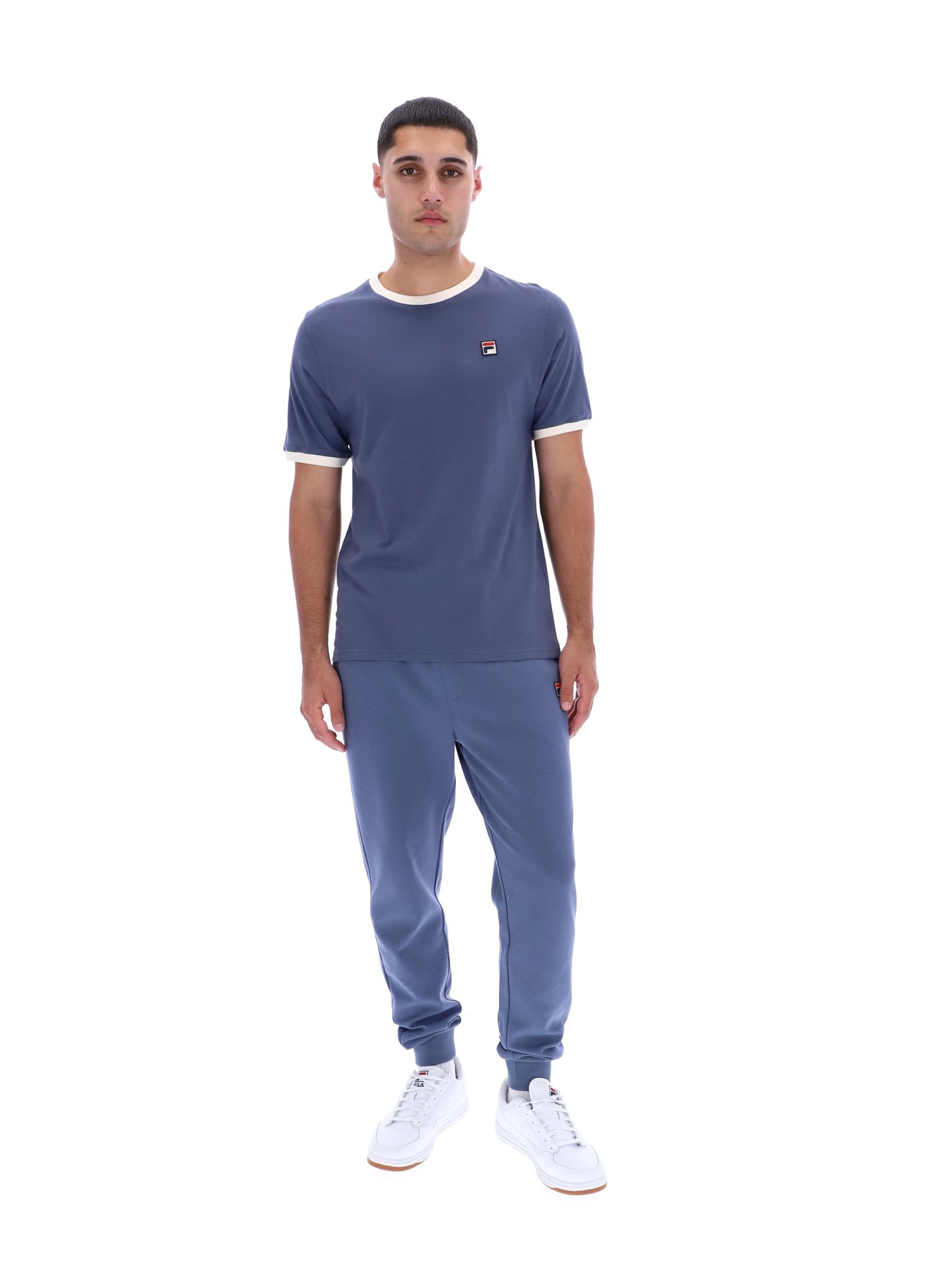 Fila - Marconi Essential Ringer T-Shirt - Vintage Indigo
