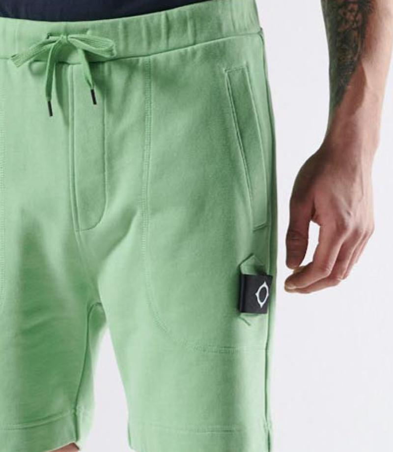 MA.STRUM - Edge Pocket Sweat Short - Feldspar Green