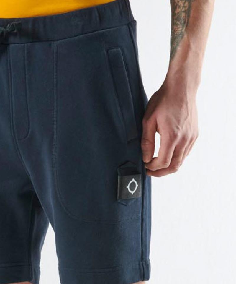 MA.STRUM - Edge Pocket Sweat Short - Ink Navy