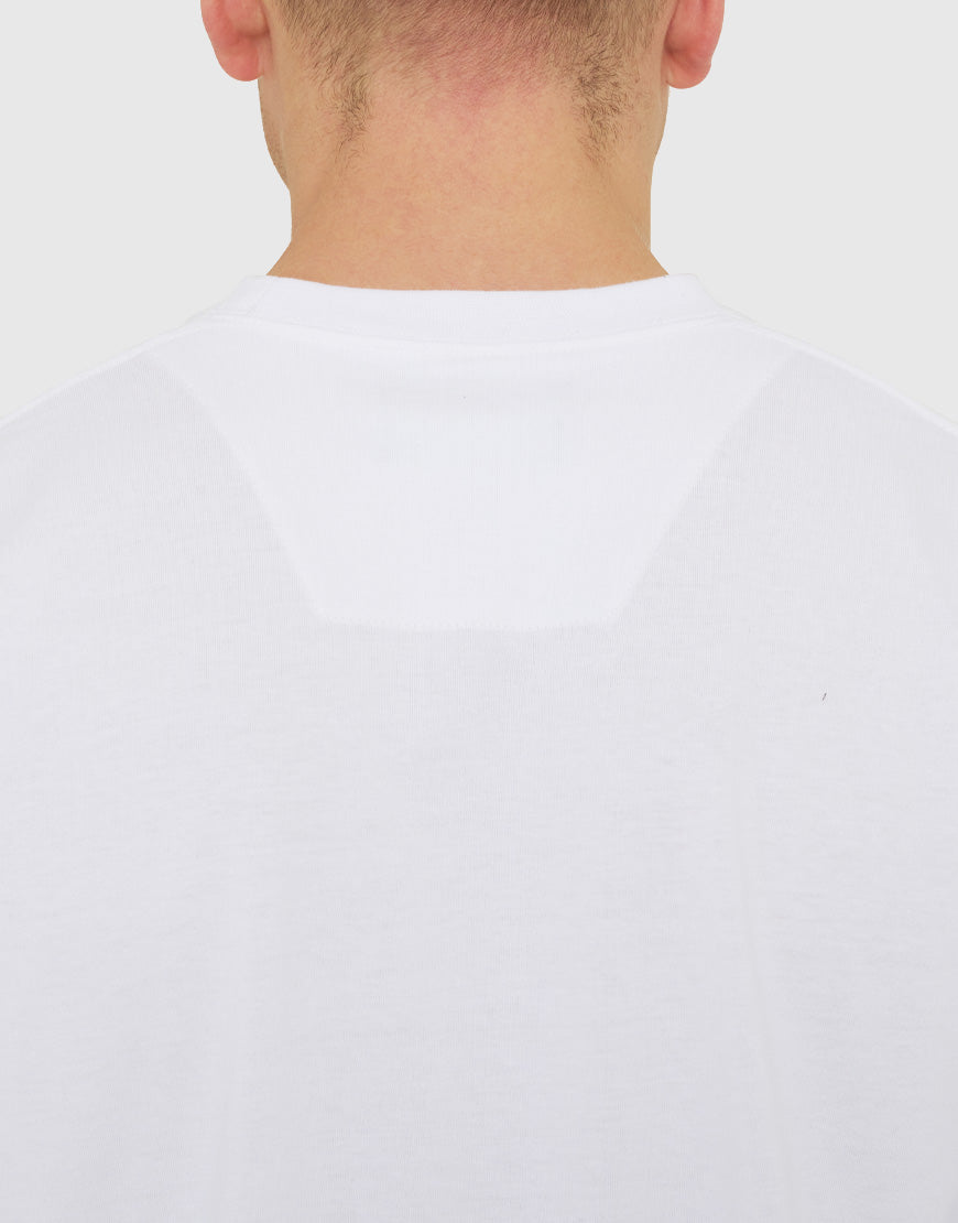 Marshall Artist - Shadow Check T-Shirt - White
