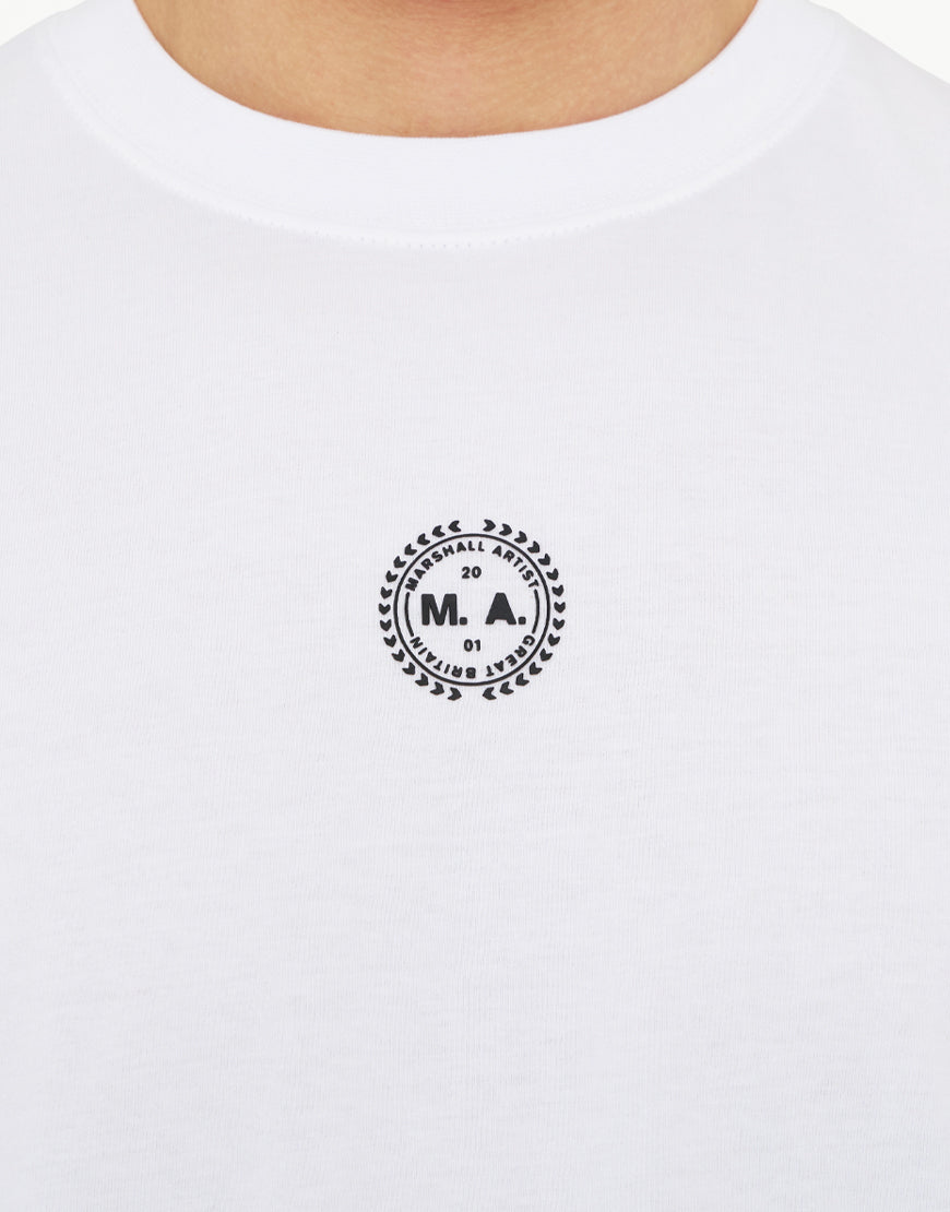 Marshall Artist - Camo Erosion T-Shirt - White