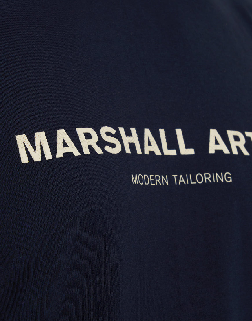 Marshall Artist - Coastal Erosion T-Shirt - Navy