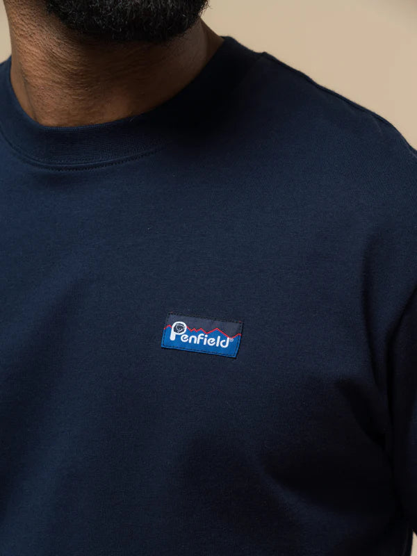 Penfield - Fishing Bear Tee - Dark Navy