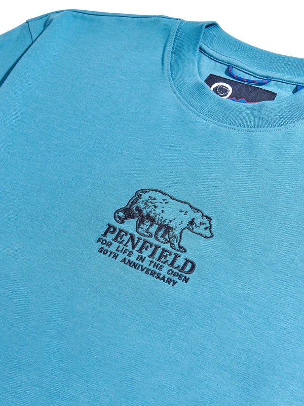 Penfield - 50th Anniversary Embroidered Tee - Niagra