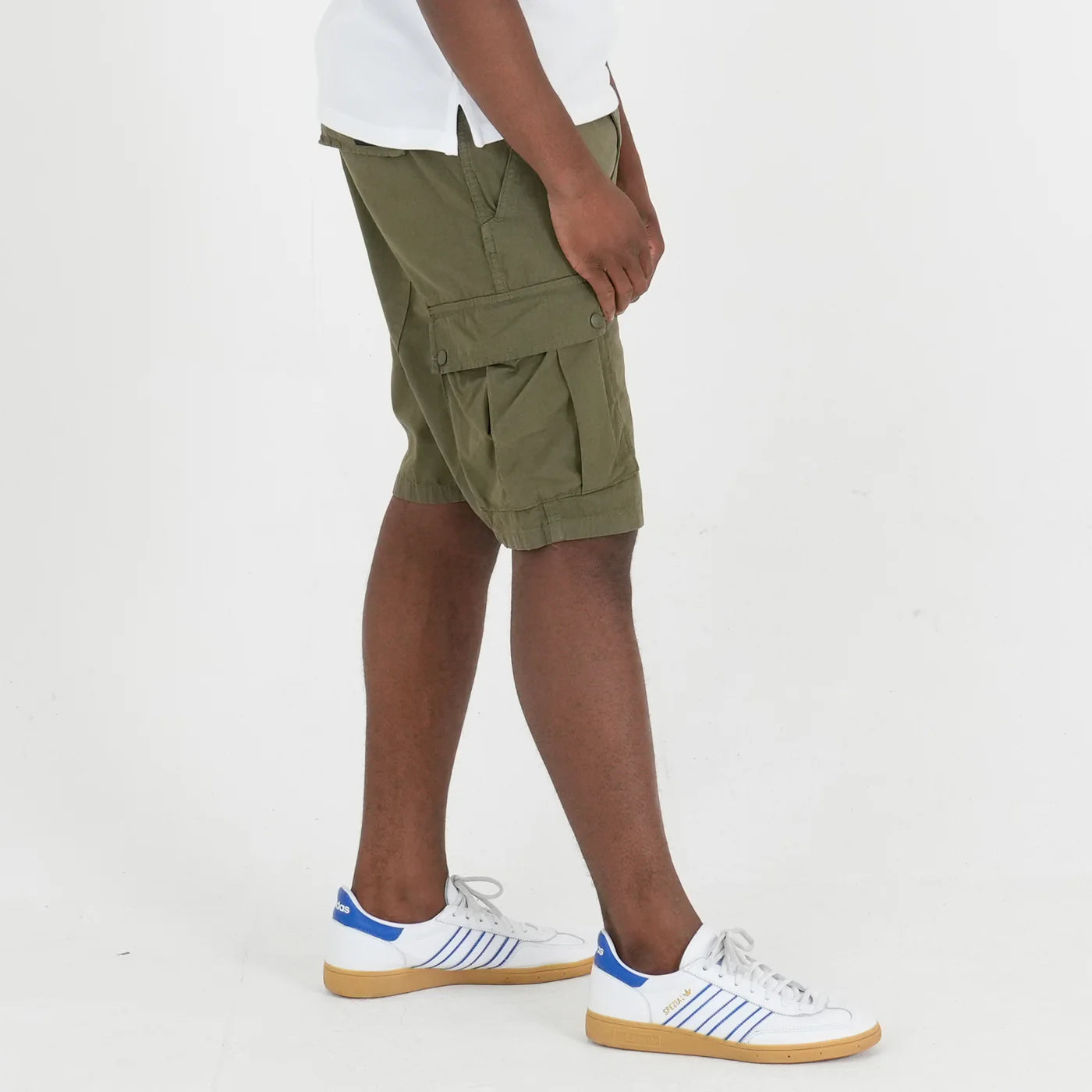 Peaceful Hooligan - Container Cargo Shorts - Dark Olive