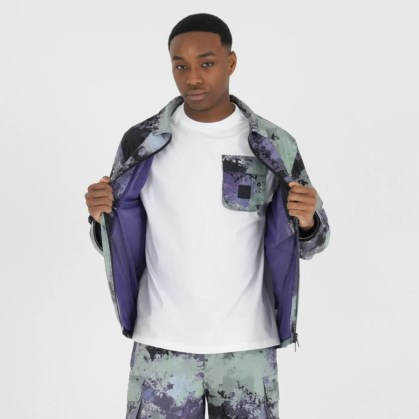 Peaceful Hooligan - Helm Jacket - Atlantic Camo