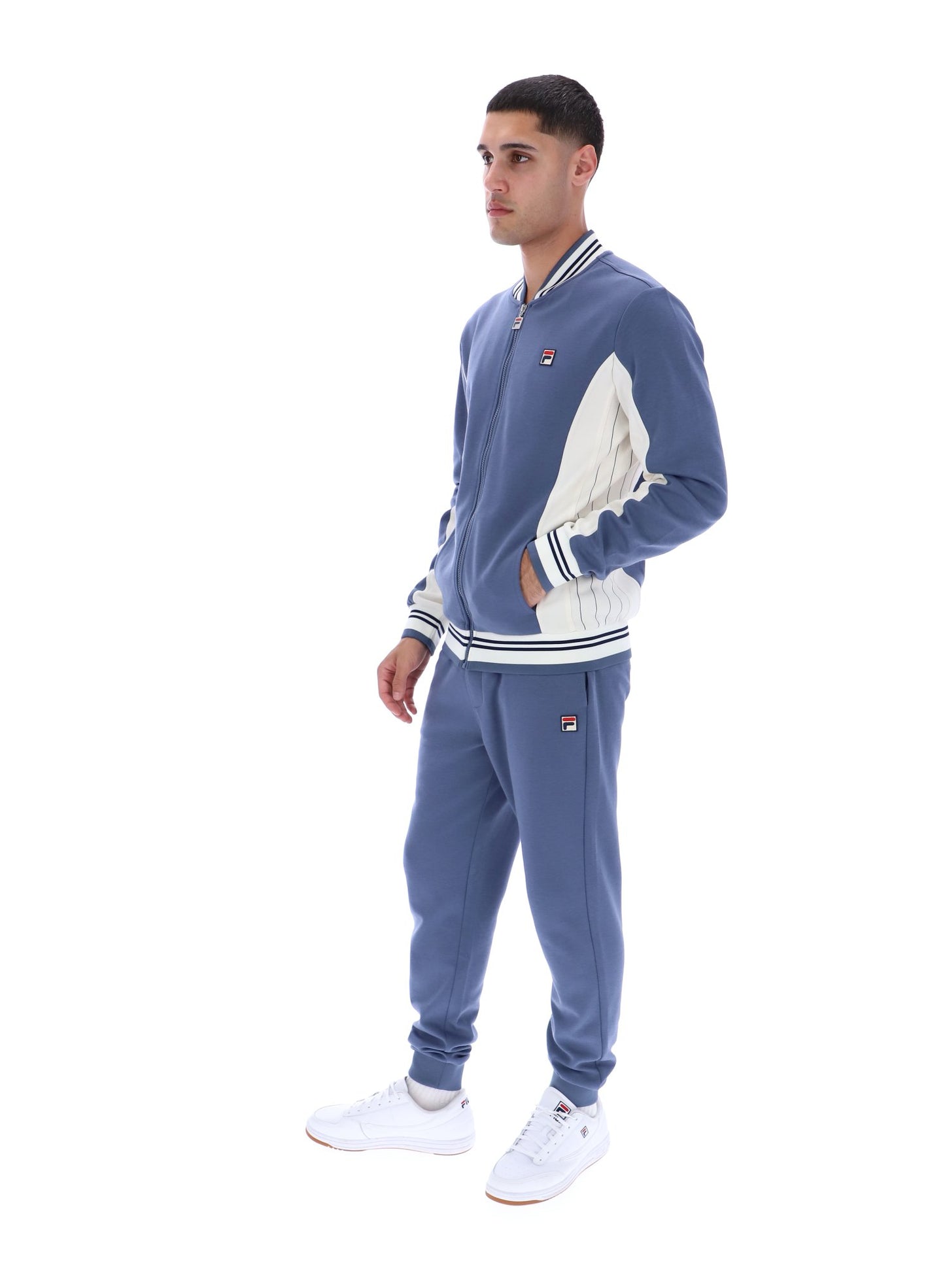 Fila - Settanta Baseball Track Jacket - Vintage Indigo
