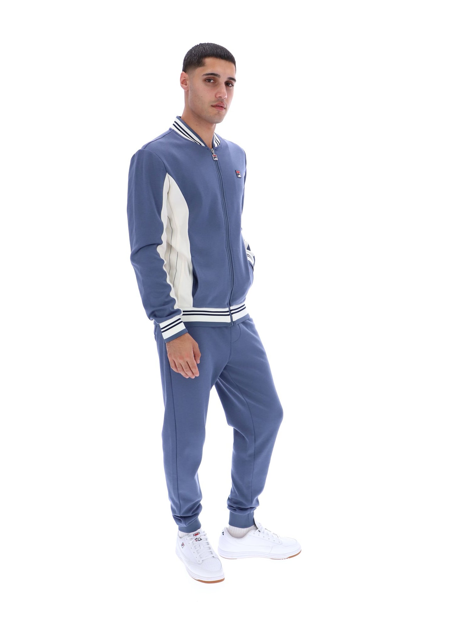Fila - Settanta Baseball Track Jacket - Vintage Indigo
