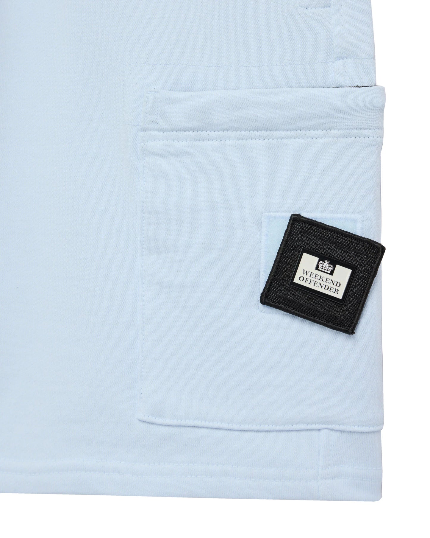 Weekend Offender - Hawkins Jogger Shorts - Ocean Wave Blue