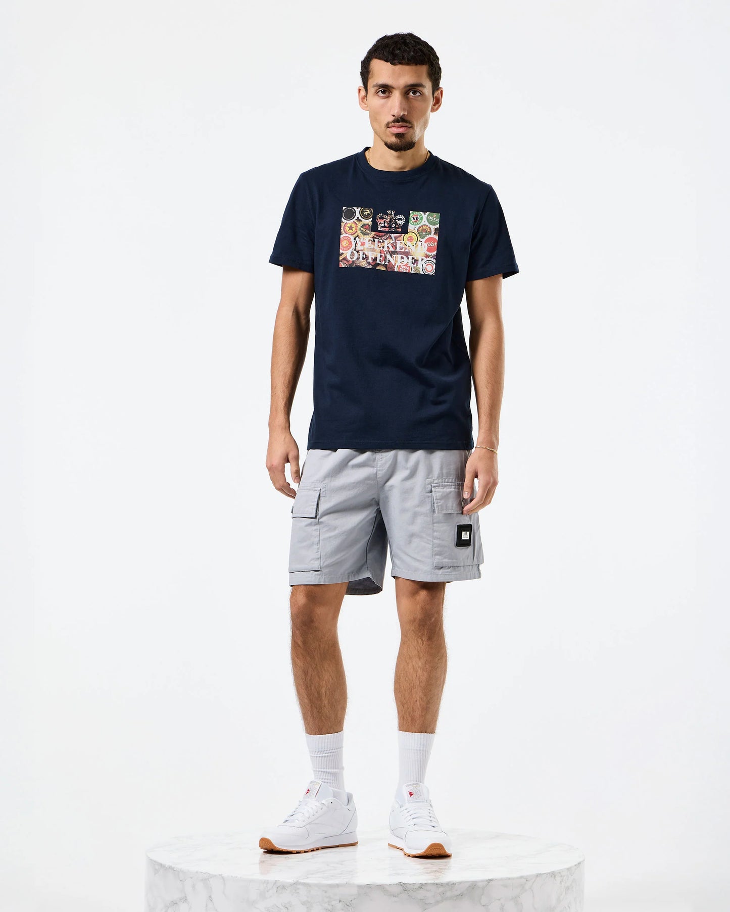 Weekend Offender - Scopello Cargo Shorts - Smokey Grey