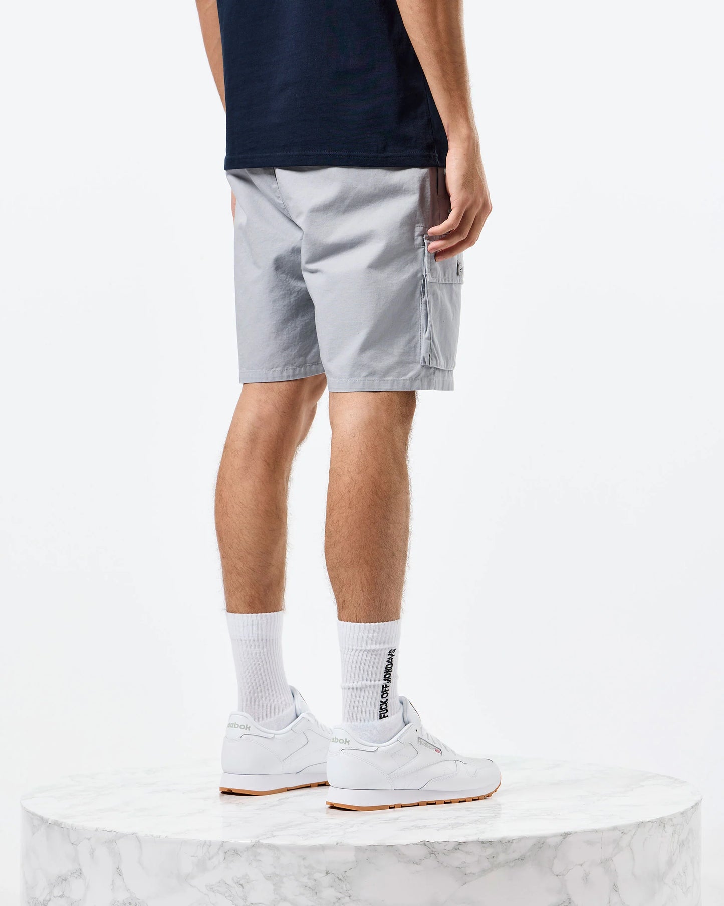 Weekend Offender - Scopello Cargo Shorts - Smokey Grey