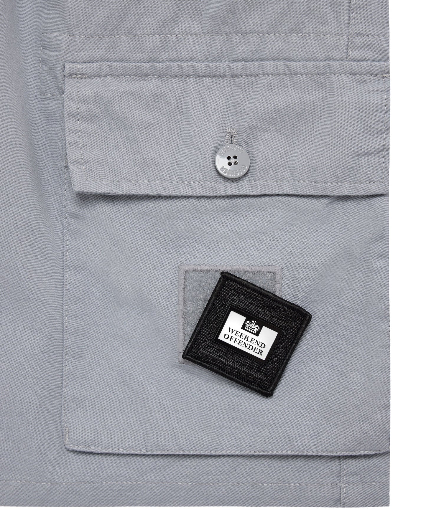 Weekend Offender - Scopello Cargo Shorts - Smokey Grey