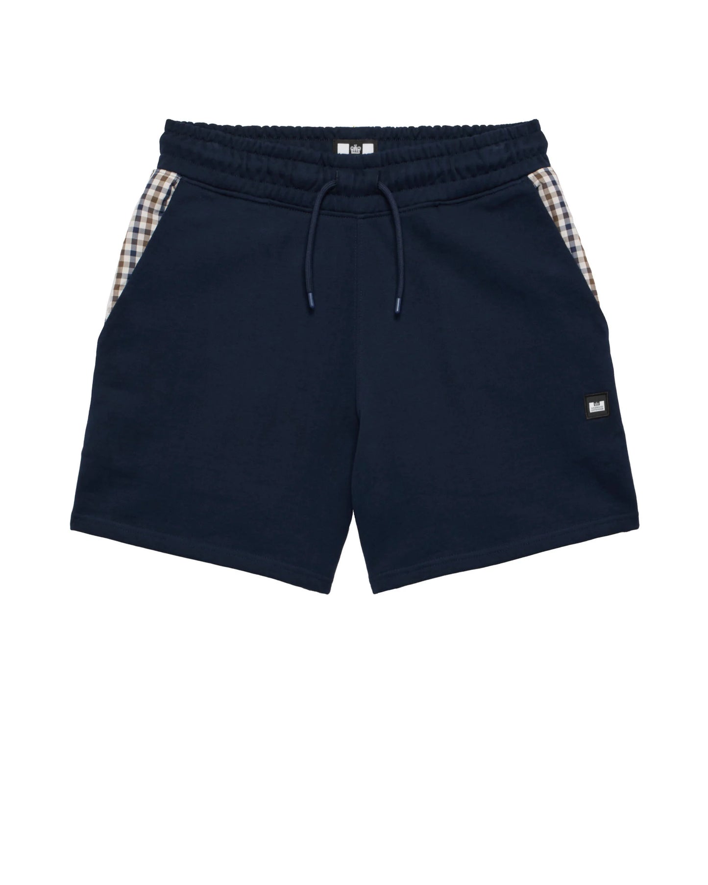 Weekend Offender - Pankow Shorts - Navy/Mid House Check