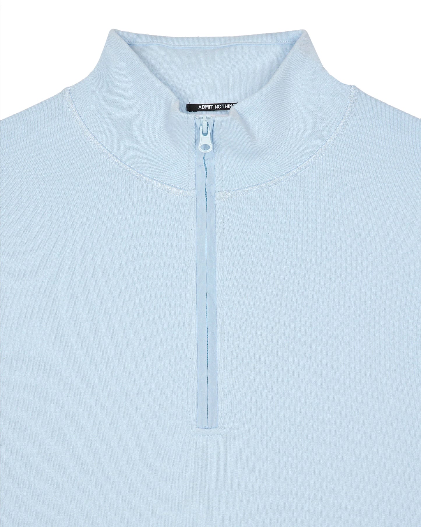 Weekend Offender - Kraviz Quarter Zip Sweatshirt - Oceanwave Blue