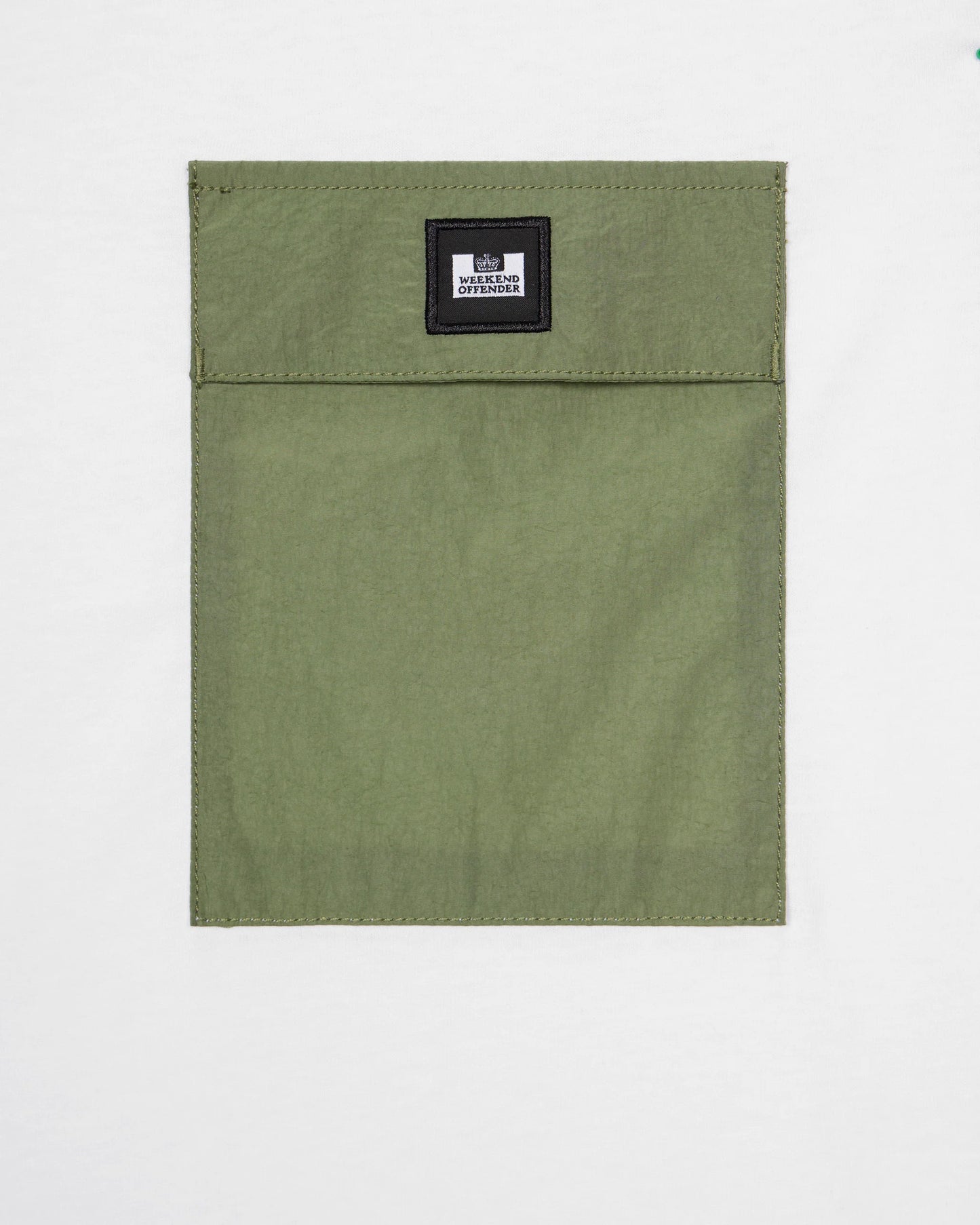 Weekend Offender - Stiniva T-Shirt - White/Sapling Green