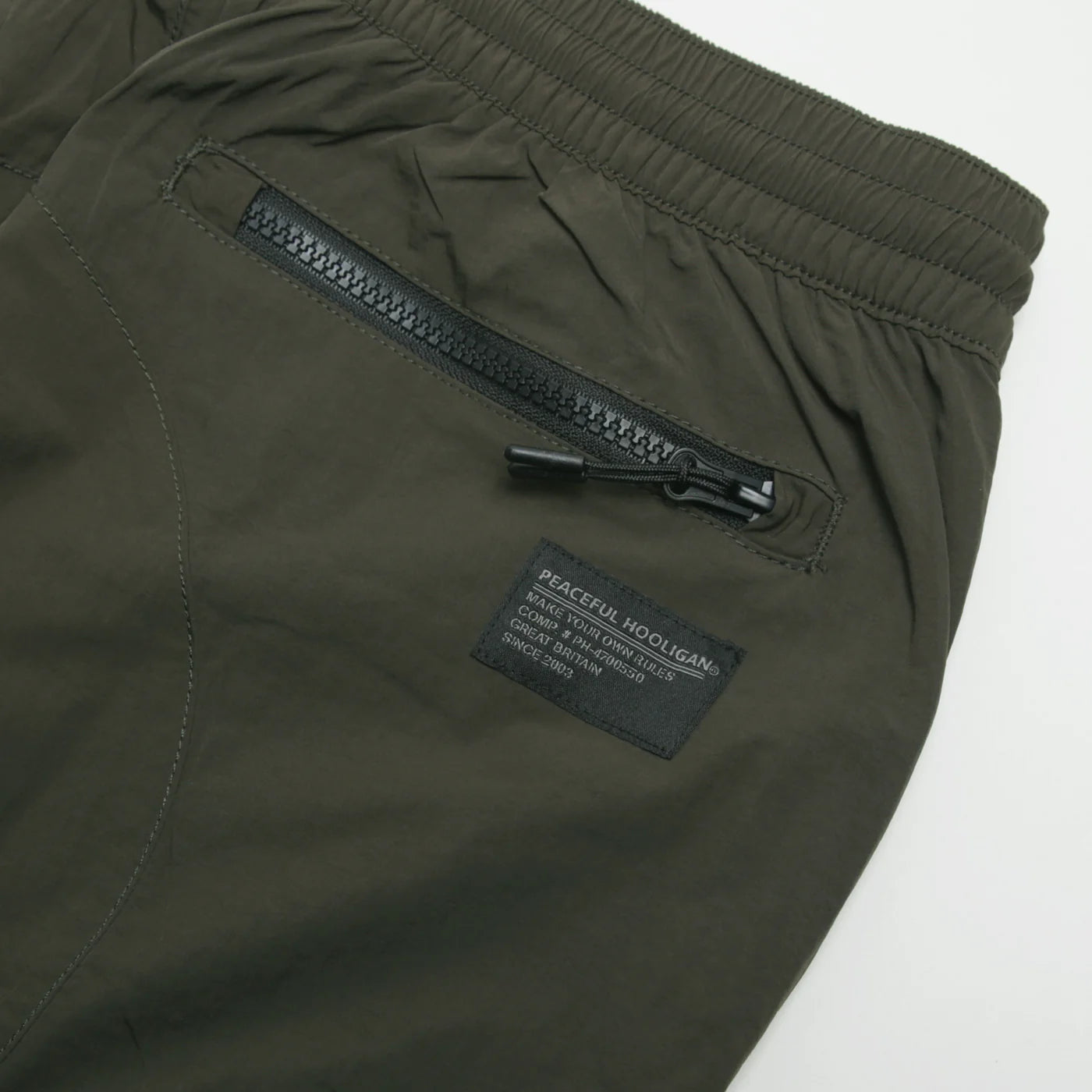 Peaceful Hooligan - Container Sport Shorts Dark Olive