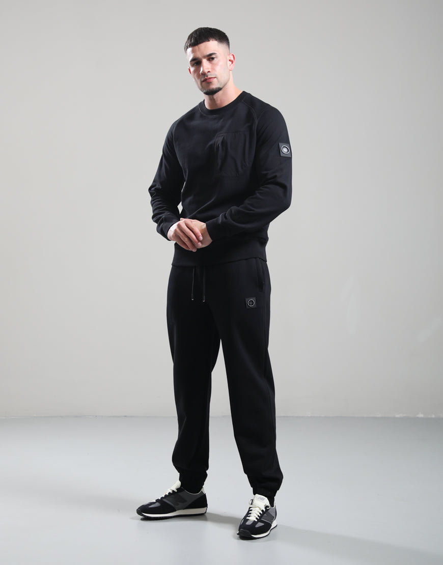 Marshall Artist | Lennox Crew Neck - Black