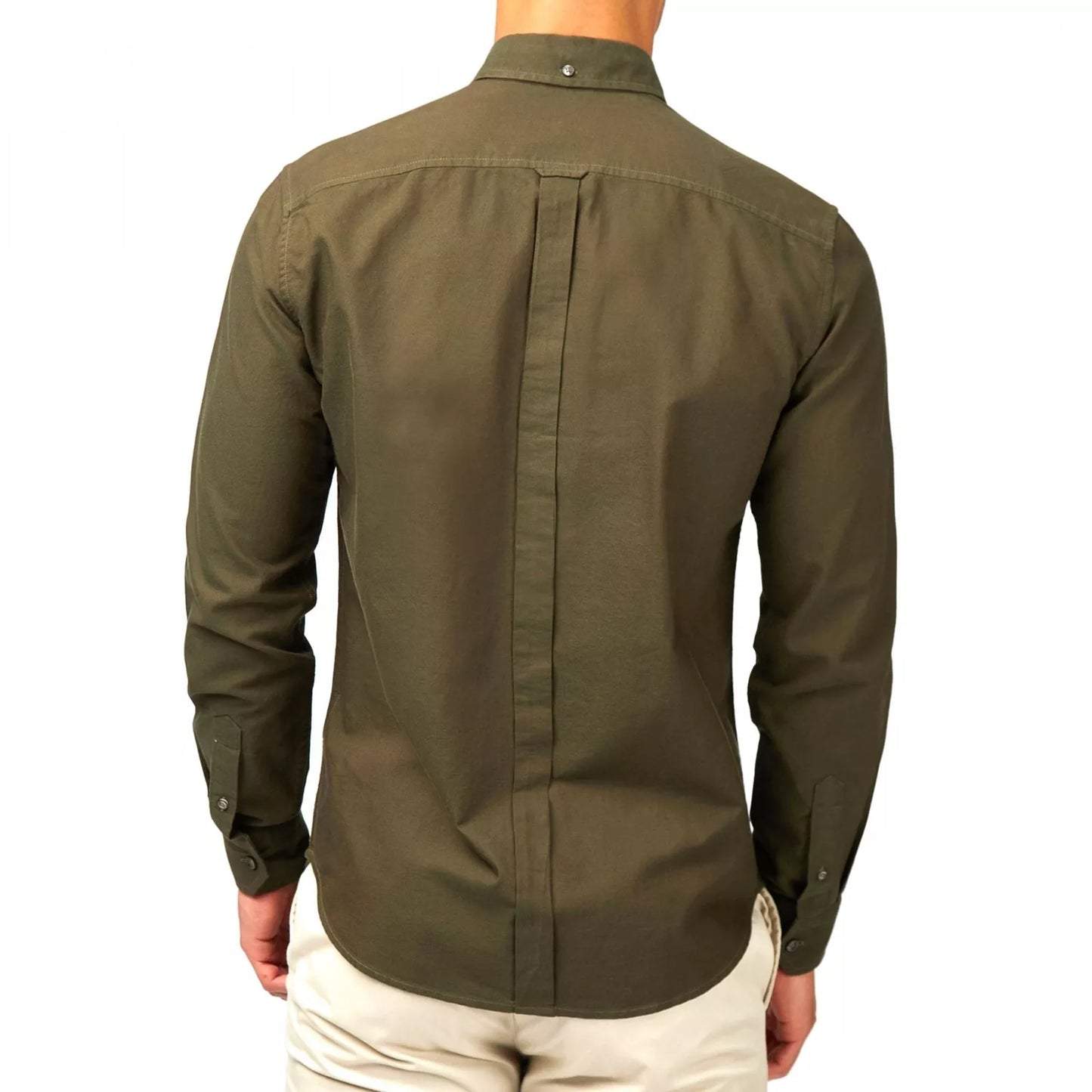 Ben Sherman - Long Sleeve Signature Oxford Shirt - Camouflage