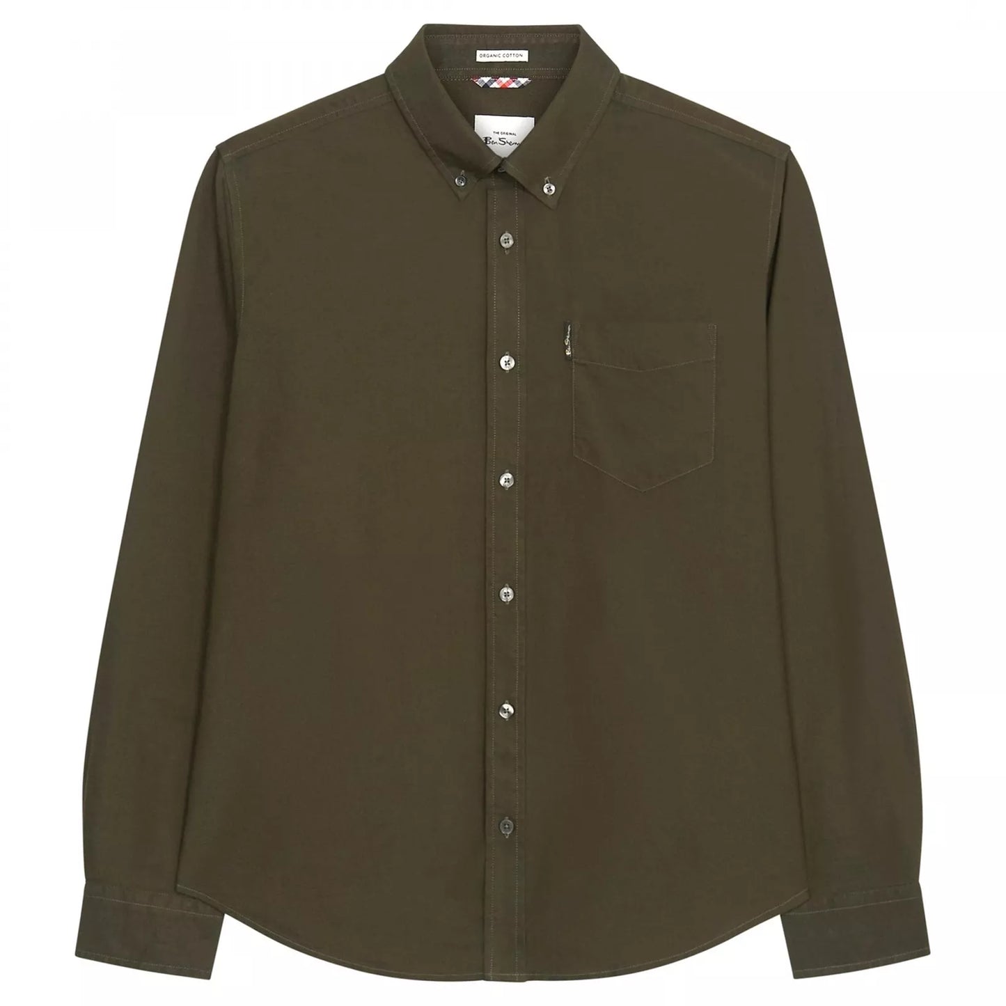 Ben Sherman - Long Sleeve Signature Oxford Shirt - Camouflage