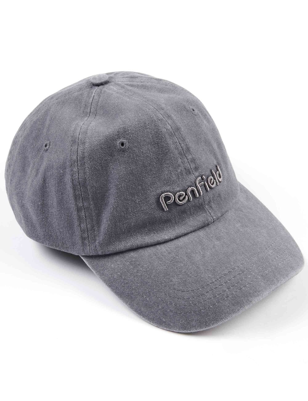 Penfield - Washed Baseball Cap - Silver Grey