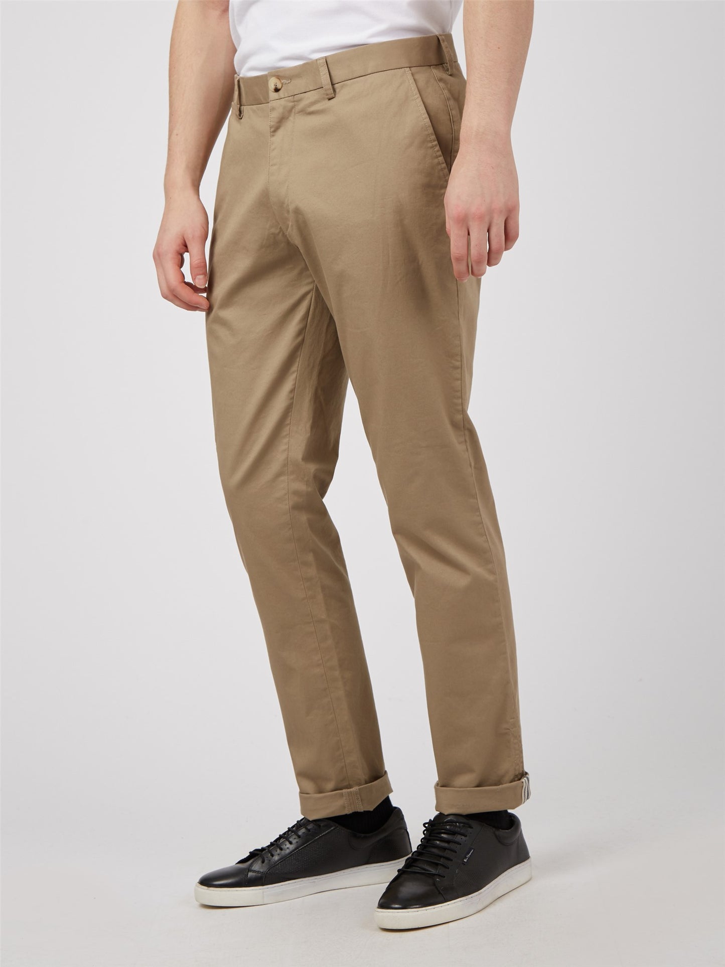 Ben Sherman - Signature Slim Stretch Chinos - Stone