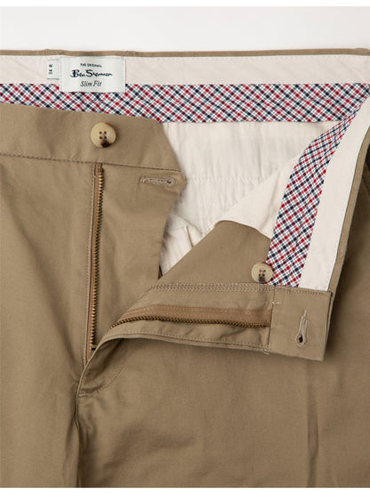 Ben Sherman - Signature Slim Stretch Chinos - Stone