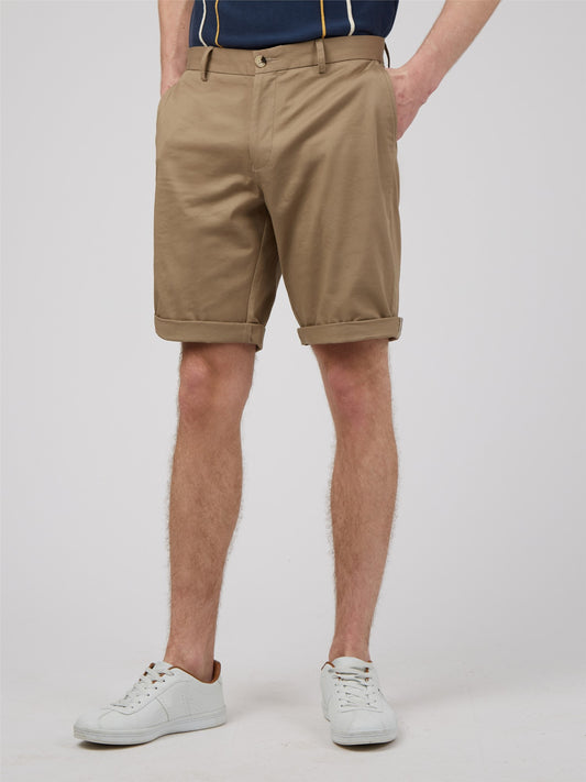 Ben Sherman - Signature Cotton Chino Shorts - Stone