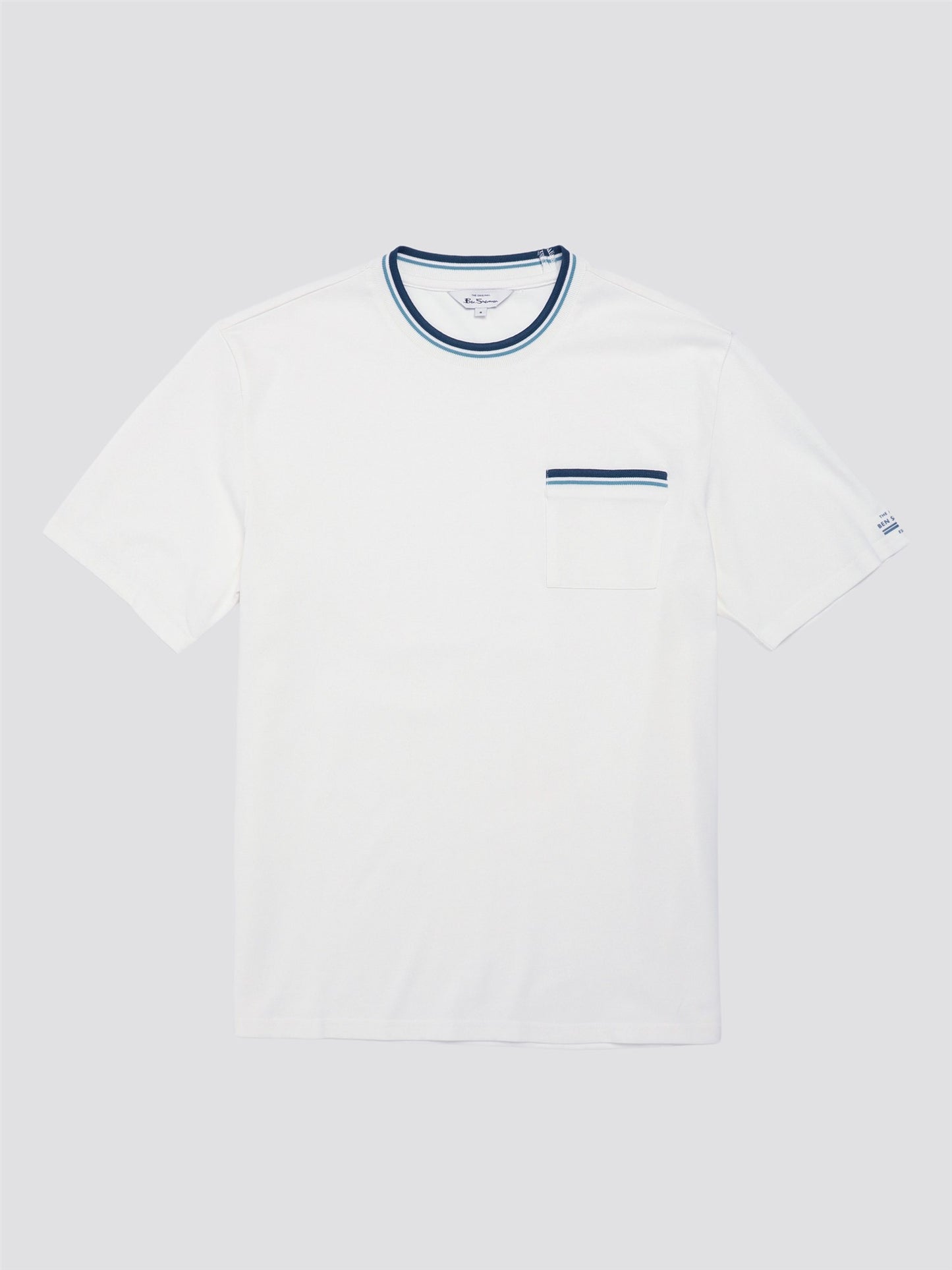 Ben Sherman - Pique Pocket Tee - Snow White