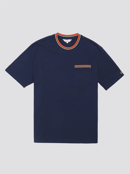 Ben Sherman - Pique Pocket Tee - Dark Navy