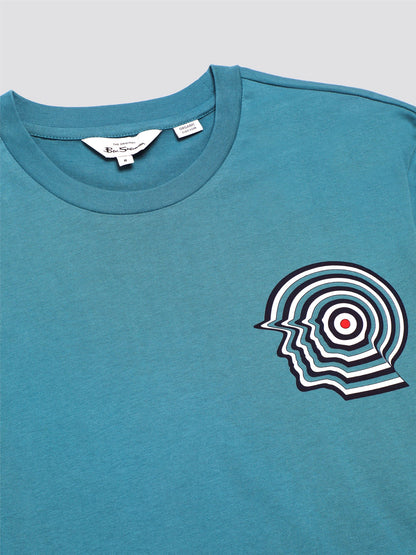 Ben Sherman - Mod Head Tee - Teal