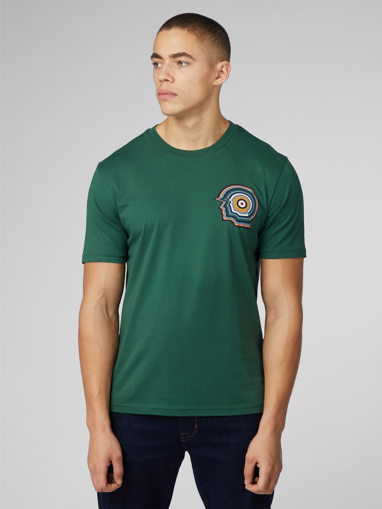 Ben Sherman - Mod Head Tee - Green