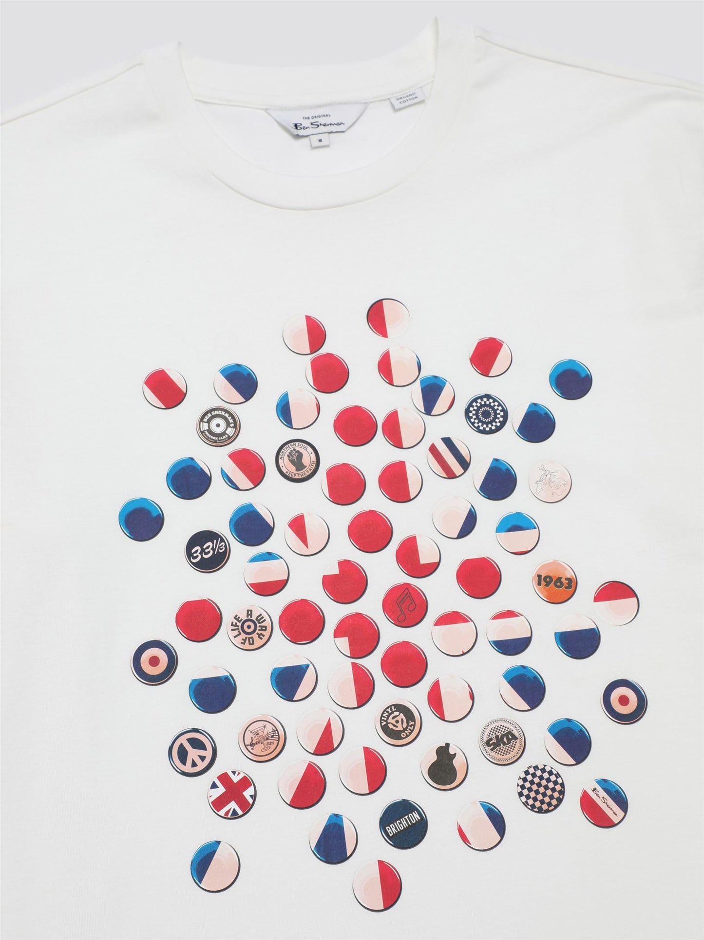 Ben Sherman - Union Jack Badges Tee