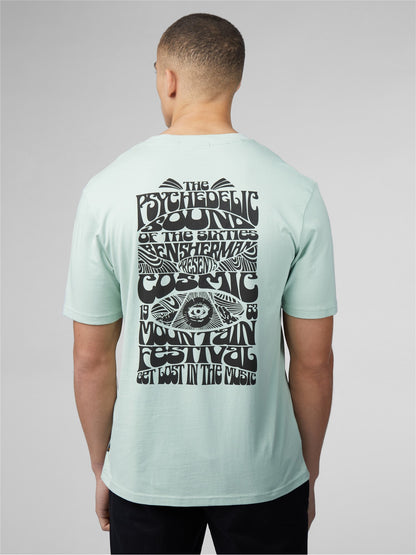 Ben Sherman - Festival Poster Tee - Mint