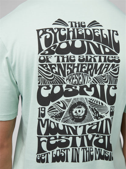 Ben Sherman - Festival Poster Tee - Mint