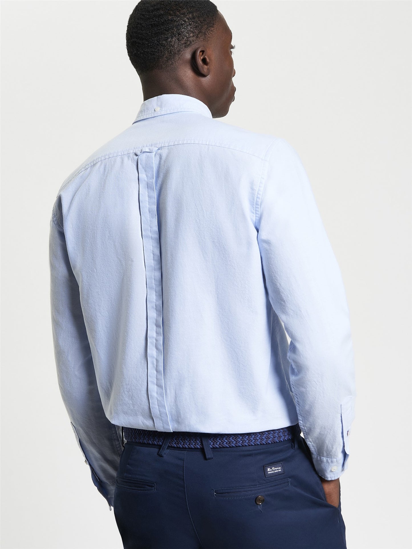 Ben Sherman - Long Sleeve Signature Oxford Shirt - Sky
