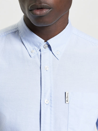 Ben Sherman - Long Sleeve Signature Oxford Shirt - Sky