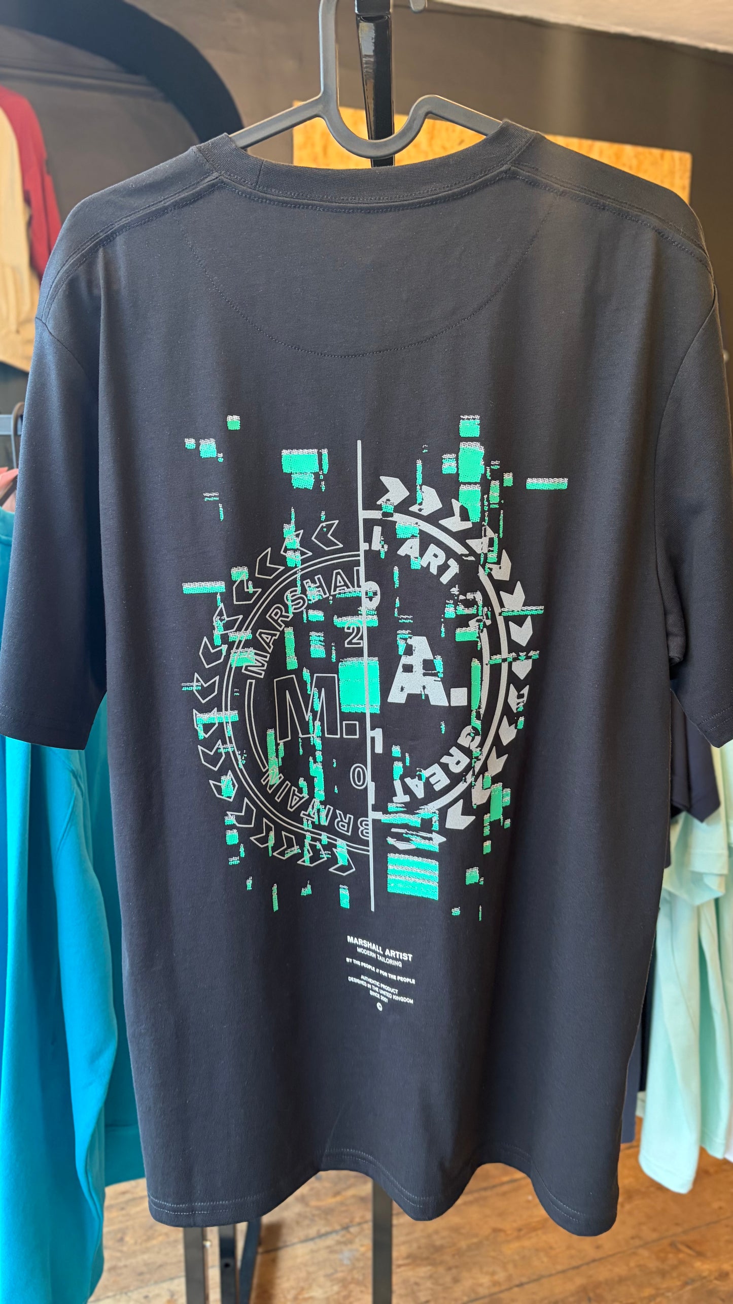 Marshall Artist | Glitch Theory T-shirt - Black