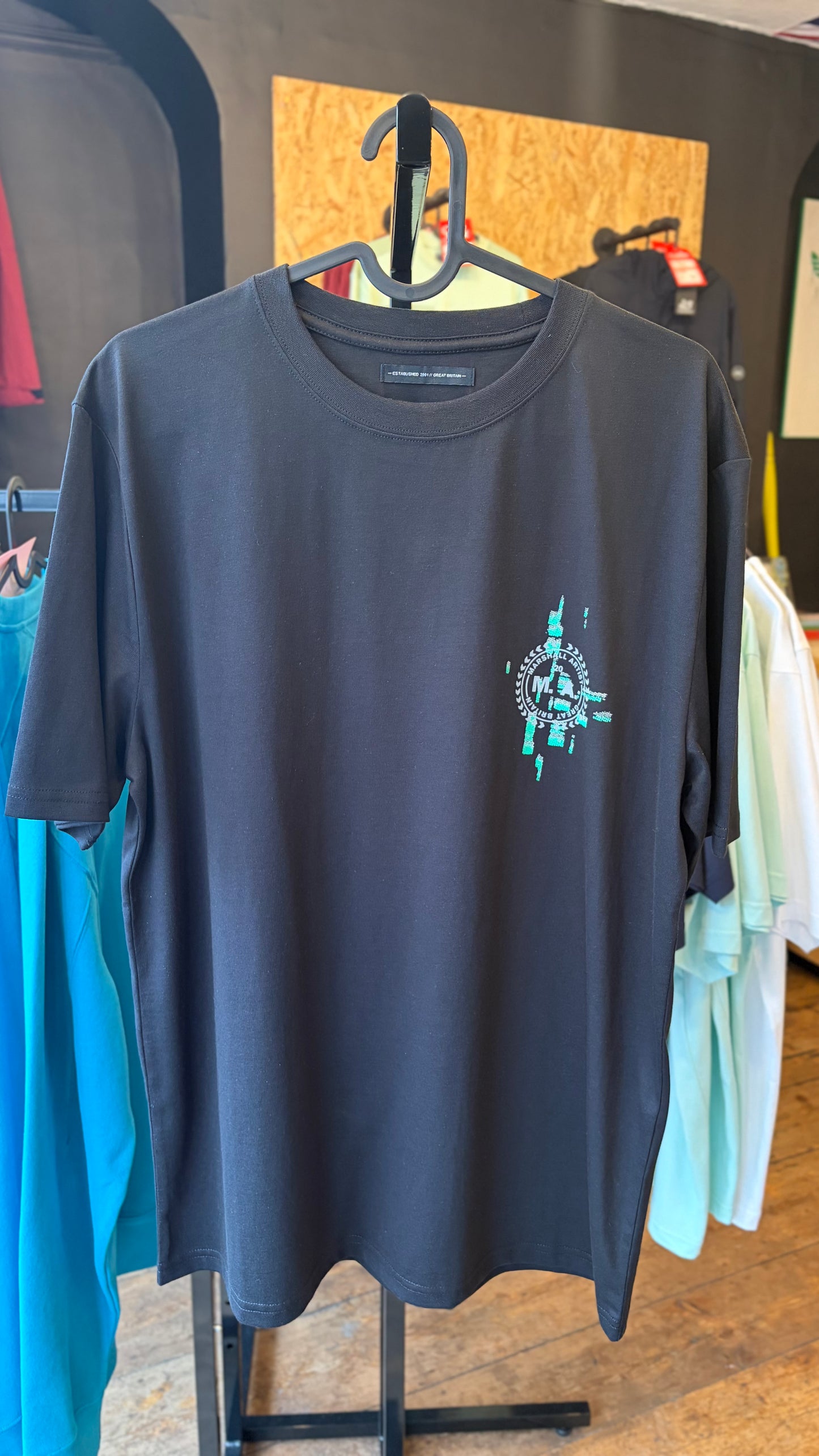 Marshall Artist | Glitch Theory T-shirt - Black