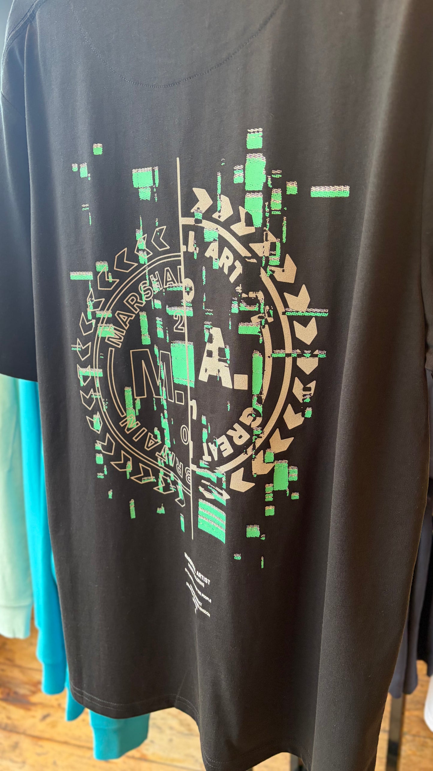 Marshall Artist | Glitch Theory T-shirt - Black
