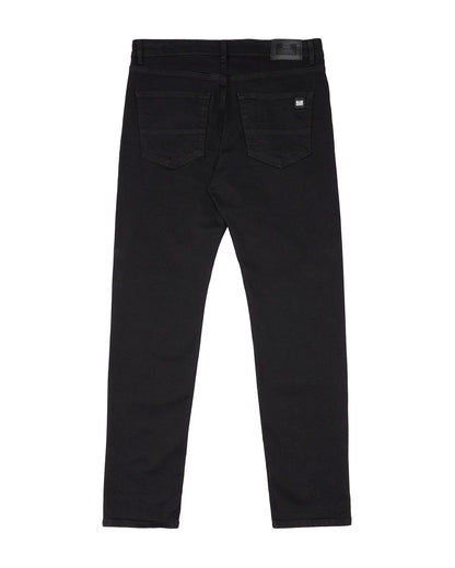 Weekend Offender - 444 Tapered Black Denim Jeans