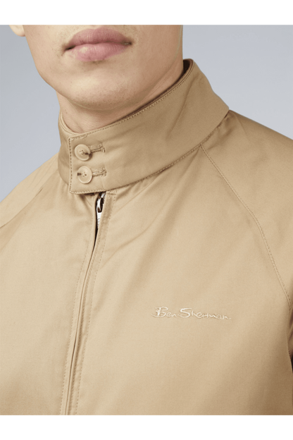 Ben Sherman - Signature Harrington Jacket - Sand