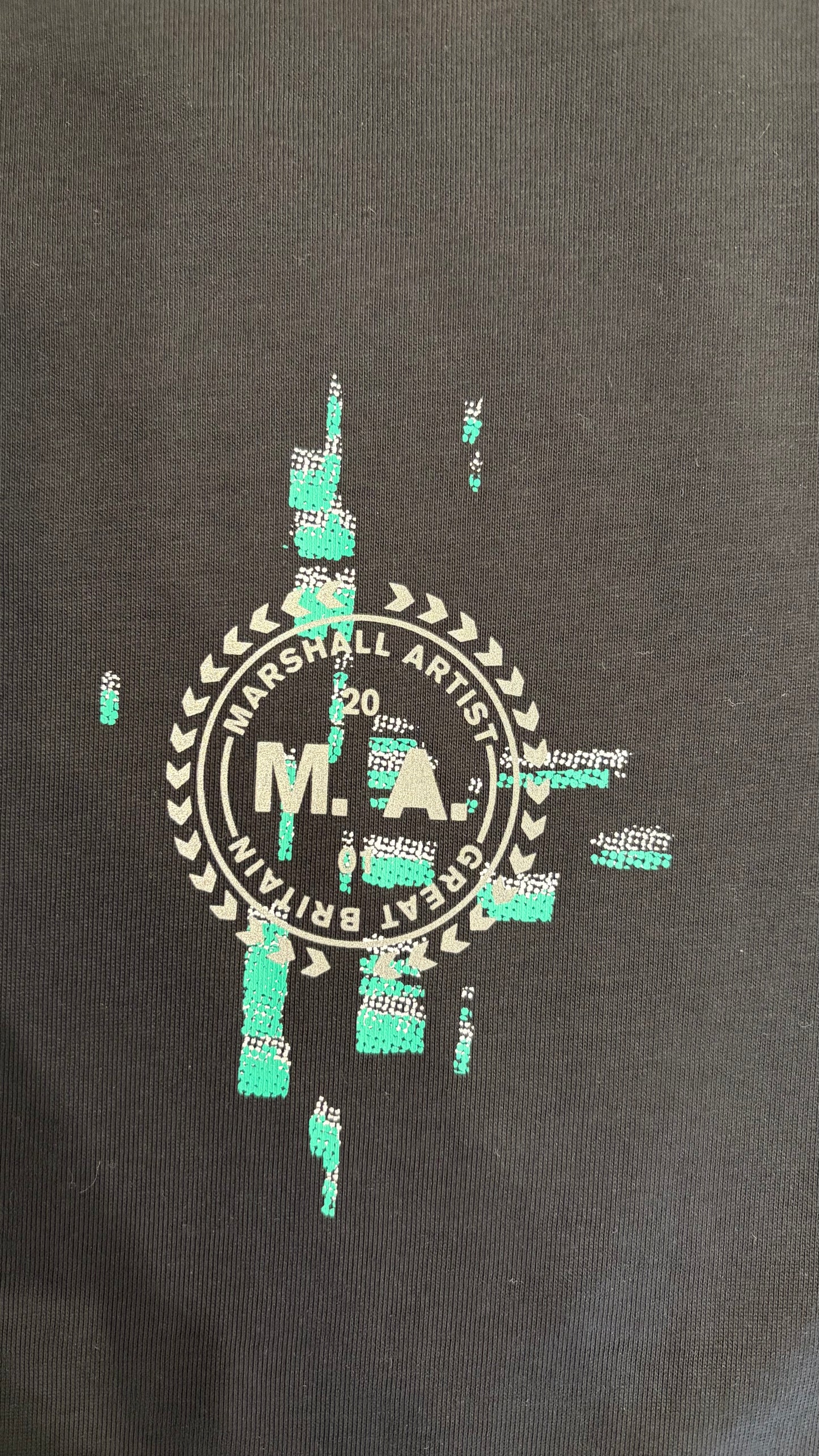 Marshall Artist | Glitch Theory T-shirt - Black